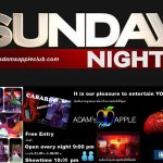 Sunday Funday Adams Apple Club Chiang Mai OPEN every Night 9:00 PM and our amazing unique Show START every Night 10:00 PM