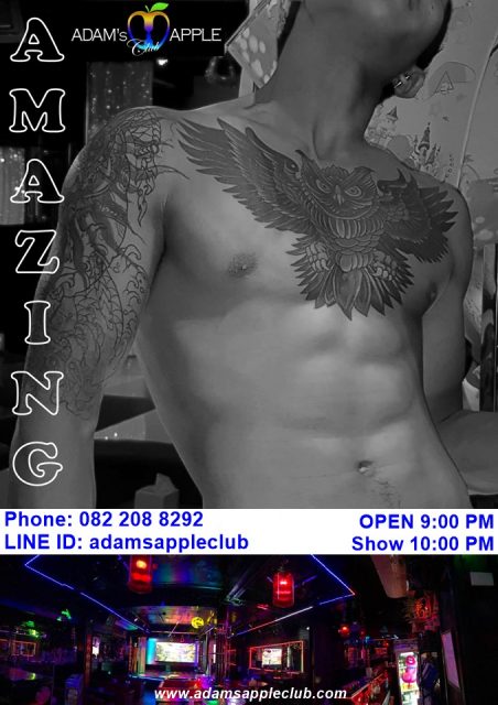 Boy Bar Chiang Mai Adam's Apple Club popular Venue in Thailand, amazing Dragqueen Show and Boy Performance, Adult Entertainment