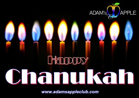 Happy Chanukah 2022 at Adam’s Apple Club Chiang Mai, Thailand. We are happy to see YOU at our Venue to celebrate Hanukkah 2022 with us!