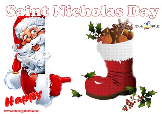 Happy Saint Nicholas Day 2022 We wish all our friends and guests from Adam's Apple Club in Chiang Mai a Happy Nicholas Day 2022.
