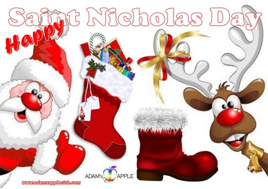 Happy Saint Nicholas Day 2022 We wish all our friends and guests from Adam's Apple Club in Chiang Mai a Happy Nicholas Day 2022.