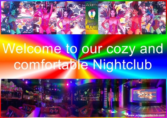 Cozy and comfortable Nightclub Adams Apple Club Chiang Mai unique and fun-loving venue that attracts a mixed straight and gay clientele