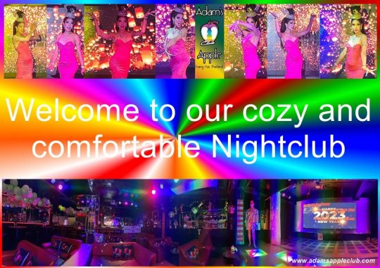 Cozy and comfortable Nightclub Adams Apple Club Chiang Mai unique and fun-loving venue that attracts a mixed straight and gay clientele