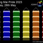 Chiang Mai Pride 2023 Adams Apple Club extends a warm welcome to all visitors and participants at this year's Gay Pride