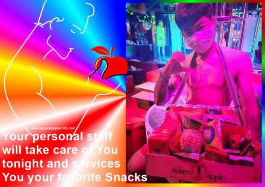Your favorite snacks - Your personal staff will take care of You in our Nightclub and serve you your favorite snacks which you love.