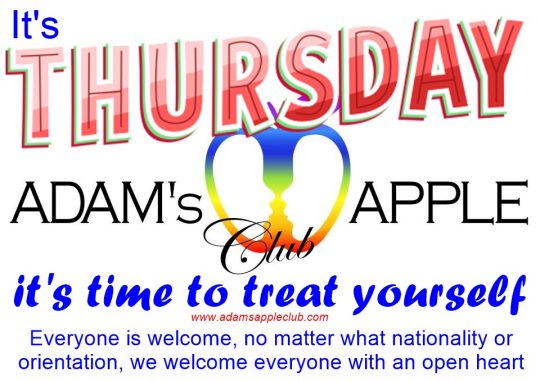 Thursday Night Chiang Mai - It's THURSDAY, it's time to treat yourself Adam's Apple Club gay friendly venue welcomes LGBTQ visitors