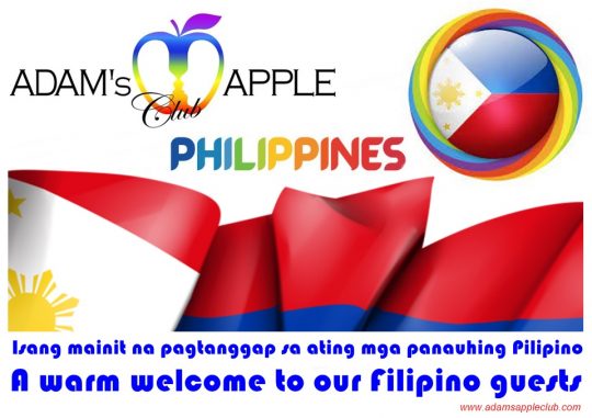Filipino guests welcome - Adams Apple Club in Chiang Mai extends a warm welcome to all visitors from the Philippines!