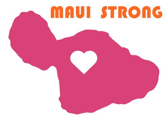 MAUI STRONG - A ferocious wildfire hit Maui, Hawaii. Our thoughts are with the Maui. We stand together side by side with all Maui people.