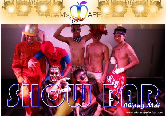 Hip Show Bar Chiang Mai Adams Apple Club is the most popular and trendy show bar in Chiang Mai presents spectacular live shows every night