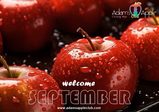 Welcome SEPTEMBER 2023 - We wish our friends all over the world a nice month your Show Bar team from Adams Apple Club Chiang Mai