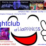Nightclub of Happiness Chiang Mai Adams Apple Club Your Pick for the Best Nightlife in town with amazing Live Shows every night 10 PM
