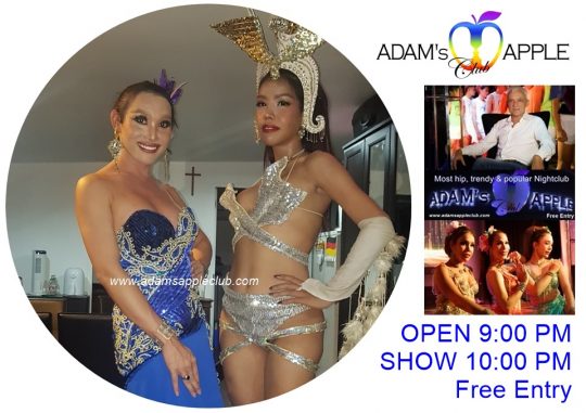 Recommend NightLife in Chiang Mai Adams Apple Club the legendary gay friendly Nightclub for adult Entertainment.