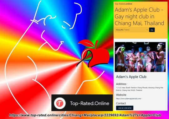 Top-Rated Online - Please check out our newly designed profile from Adams Apple Club in Chiang Mai on Top-Rated Online page: