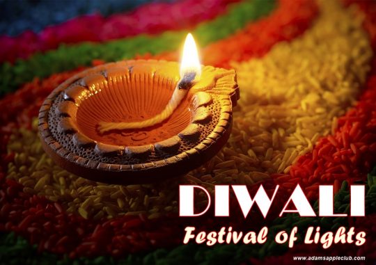 DIWALI 2023 Festival of Lights Adams Apple Club Chiang Mai. We wish all our Hindu friends around the world a Happy DIWALI festival 2023!
