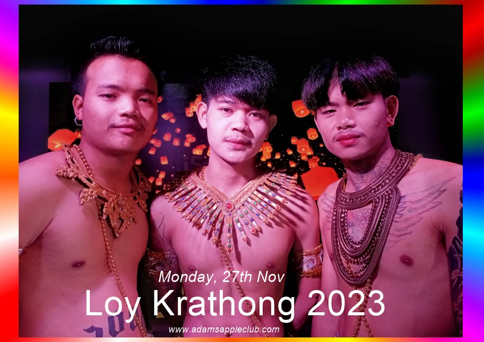 Loy Krathong 2023 Chiang Mai Adams Apple Club Thailand