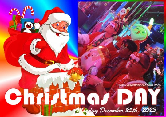 Christmas DAY 2023 We would be very happy if you celebrated Christmas DAY with us this year at the Adams Apple Club in Chiang Mai.