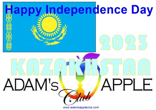 Kazakhstan Independence Day 2023 Adams Apple Club We wish everyone a Happy Independence Day 2023 Kazakhstan