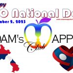 LAO National Day 2023 Adams Apple Club Chiang Mai. We wish all our friends from Lao a Happy Lao National Day 2023