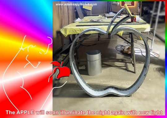 New APPLE Logo - The APPLE will soon illuminate the night with light, we are looking forward to all our visitors from all over the world