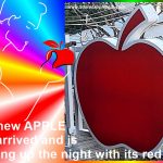 The new Apple from Adams Apple Club Chiang Mai - The new "APPLE" has finally arrived and is lighting up the night with its red light