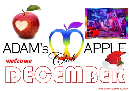 Welcome DECEMBER 2023 Adams Apple Club Chiang Mai we look forward to your visit to our gay friendly Nightclub.