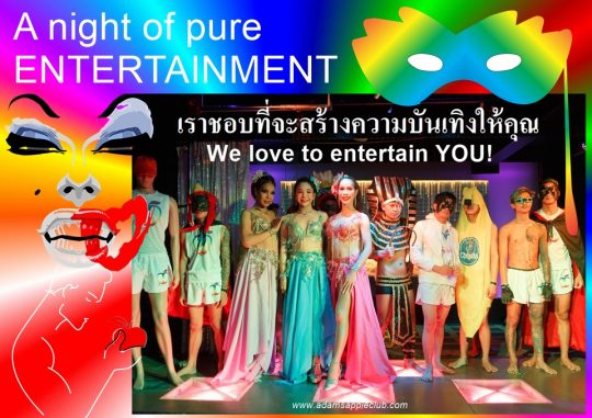 Night of pure ENTERTAINMENT - World-class entertainment in a cozy and unique nightclub in northern Thailand, in Chiang Mai