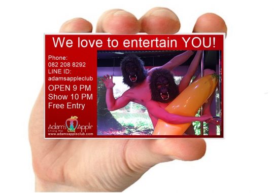 Entertainment Venue in Chiang Mai Adams Apple Club, recommended Nightclub offers spectacular entertainment when the sun goes down in the city