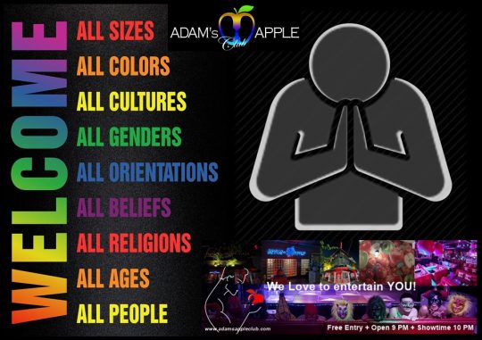 Popular Venue in Chiang Mai Adams Apple Club, which has been located in the north of the city, in the Santitham district