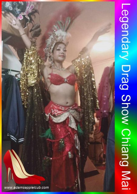 Legendary Drag Show Chiang Mai Adams Apple Club Thailand. Our showgirls offer you a unique and wonderful drag show.