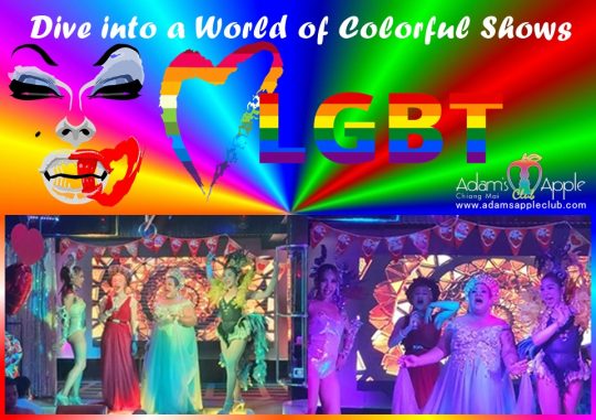 World of Colorful Shows at Adams Apple Club Chiang Dive into a World of Colorful Shows at Adams Apple Club Chiang Mai