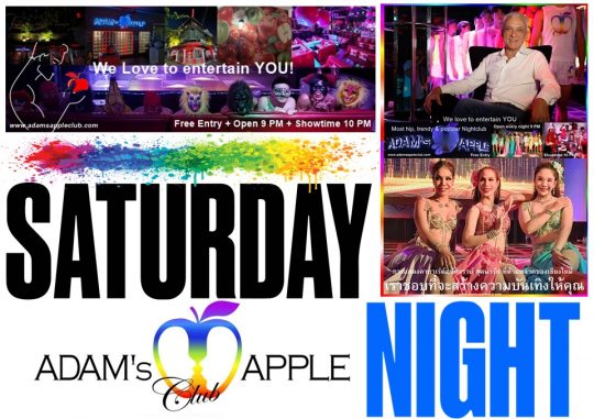 Saturday Night in Chiang Mai - Adam’s Apple Nightclub. Our recommendation of what to do after dinner to have an unforgettable Night