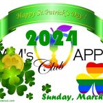 St Patricks Day 2024 … Sunday, March 17th Adams Apple Club. Celebrating St Patricks Day with his gang of leprechauns.