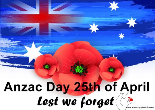 Anzac Day CNX Lest we forget. The acronym ANZAC stands for Australian and New Zealand Army Corps, whose soldiers were known as Anzacs.