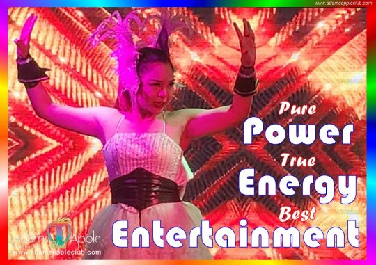 Pure Power True Energy Best Entertainment - Get ready for a night like no other at Adams Apple Club in Chiang Mai Thailand