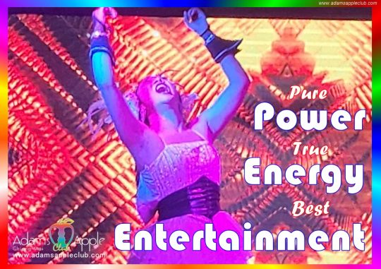 Pure Power True Energy Best Entertainment - Get ready for a night like no other at Adams Apple Club in Chiang Mai Thailand