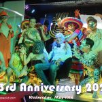 Anniversary dress rehearsal last night for the party on Wed, May 15th at Adams Apple Club Chiang Mai gay friendly venue