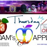 Thursday 23rd May 2024 OPEN Adams Apple Club in Chiang Mai, Admission is of course free and you will be served freshly made popcorn for free