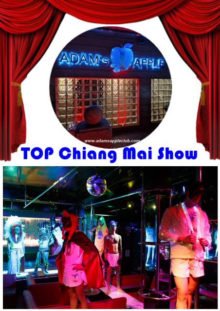 TOP Chiang Mai Show at Adams Apple Nightclub - Celebrate spectacular shows with us. We offer a fascinating show every night 10 PM