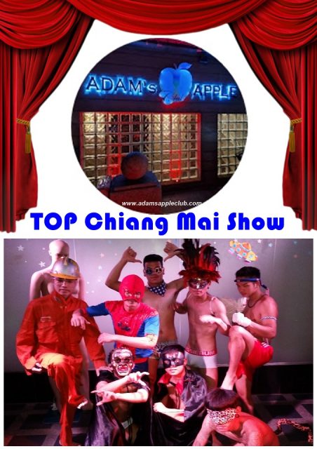 TOP Chiang Mai Show at Adams Apple Nightclub - Celebrate spectacular shows with us. We offer a fascinating show every night 10 PM