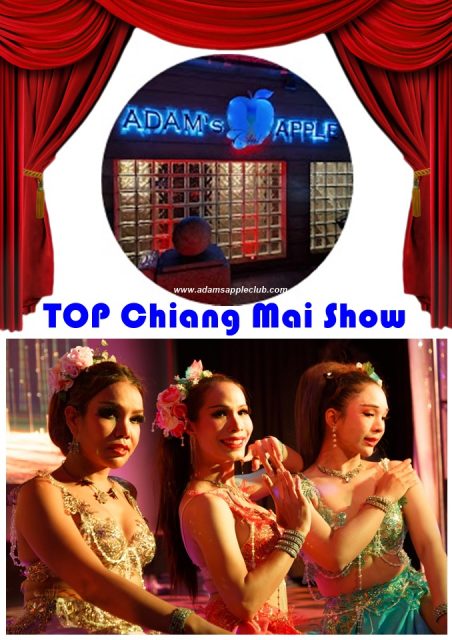 TOP Chiang Mai Show at Adams Apple Nightclub - Celebrate spectacular shows with us. We offer a fascinating show every night 10 PM