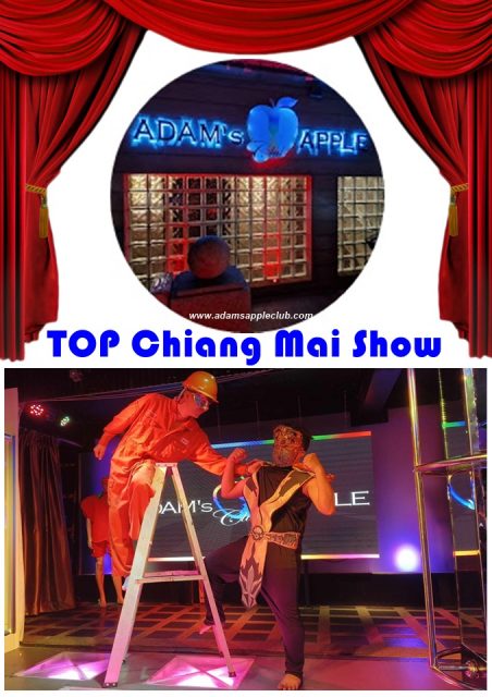 TOP Chiang Mai Show at Adams Apple Nightclub - Celebrate spectacular shows with us. We offer a fascinating show every night 10 PM