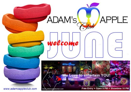 Welcome JUNE 2024 We look forward to your visit to our gay friendly Nightclub. Adam's Apple Club in Chiang Mai OPEN every Night 9:00 PM