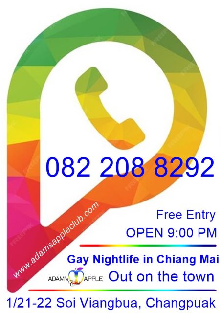 Out on the town Immerse yourself in the gay nightlife in Chiang Mai and let yourself be enchanted by the live show in Adams Apple Club