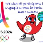 Olympic Games Paris 2024 Friday, 26 July – Sunday, 11 August. We wish all participants in the Olympic Games in Paris 2024 much success