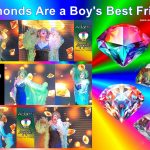 DIAMONDS Are a Boys Best Friend Adam's Apple Club Cabaret Show Chiang Mai unique and unforgettable shows every evening at 10 p.m.