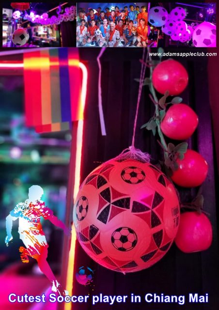 Football players in Chiang Mai from Adams Apple Nightclub. We will organize similar parties in the future, we wish you all the very best