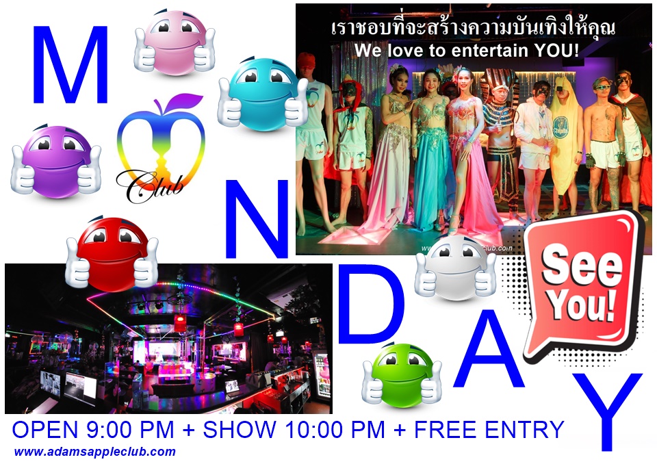Monday evening in Chiang Mai See YOU at Adams Apple Club