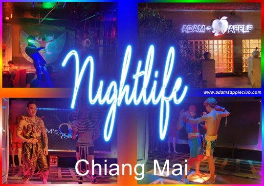Explore Nightlife in Chiang Mai at the legendary Adams Apple Club. Definitely a venue You have to explore, and You will remember.
