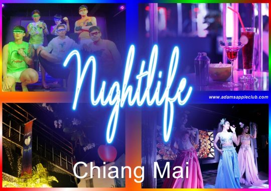 Explore Nightlife in Chiang Mai at the legendary Adams Apple Club. Definitely a venue You have to explore, and You will remember.