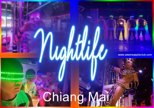 Explore Nightlife in Chiang Mai at the legendary Adams Apple Club. Definitely a venue You have to explore, and You will remember.